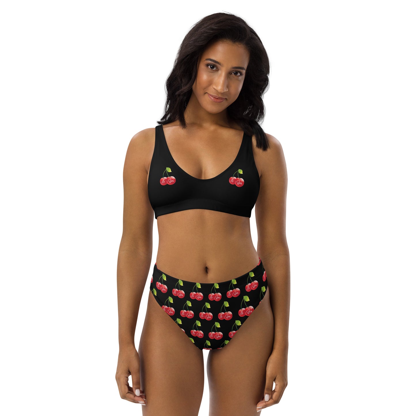 The Hi Sexi High Waisted Black Bikini