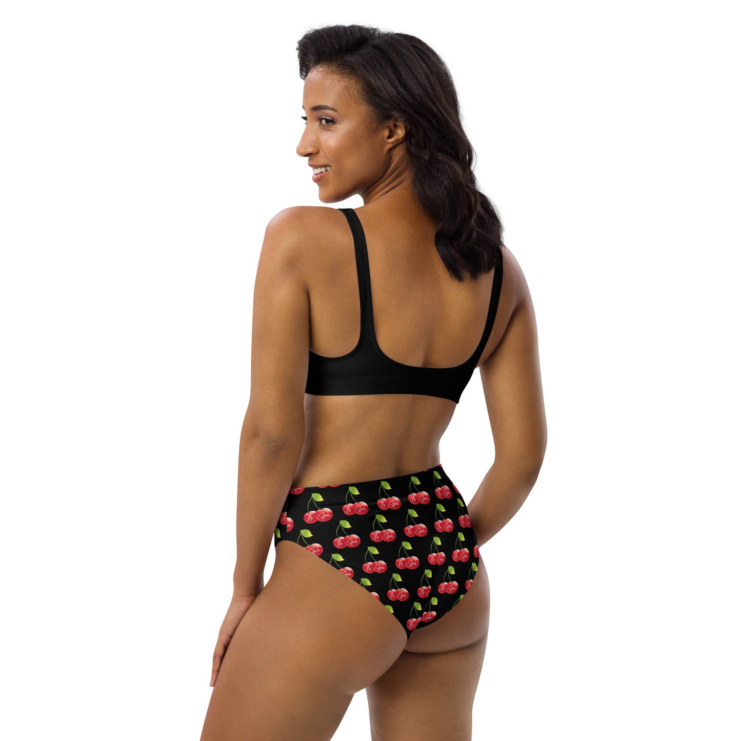 The Hi Sexi High Waisted Black Bikini