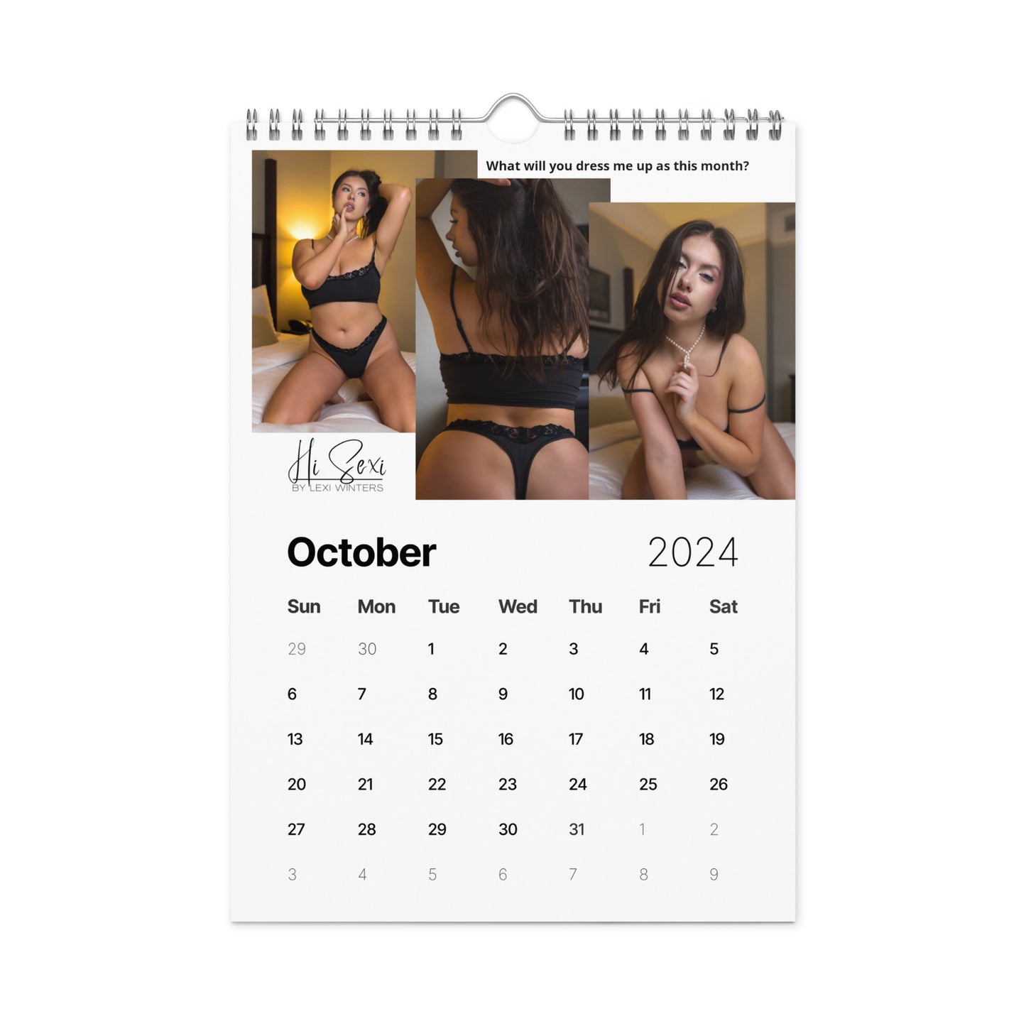 The Hi Sexi 2024 Calendar