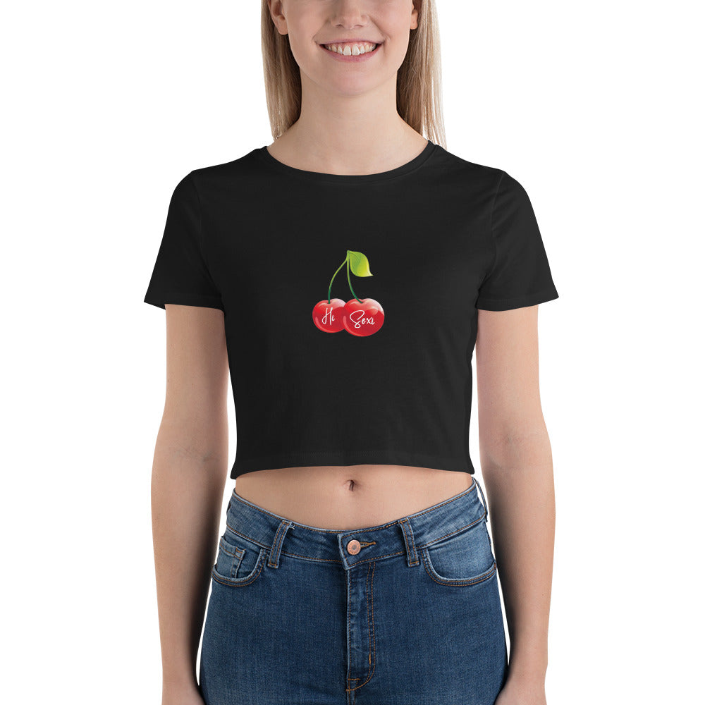 Hi Sexi Baby Tee Black